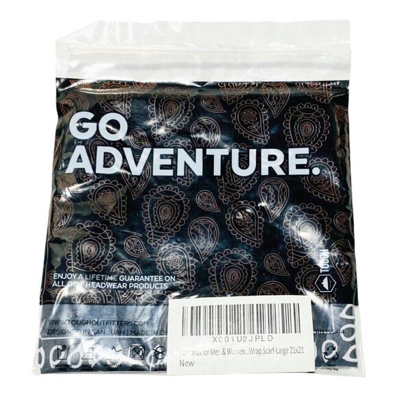 Tough Outfitters Large Bandana Handkerchiefs for Men & Women - Picture 7 of 9